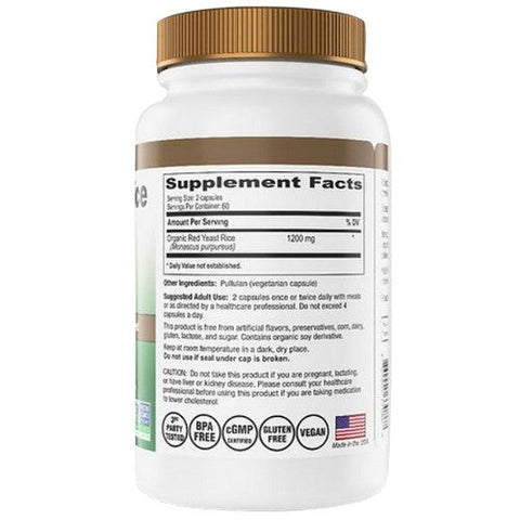 IP-6 Internional INC, Ip6 Red Yeast Rice Gold, 120 Caps IP-6 Internional INC