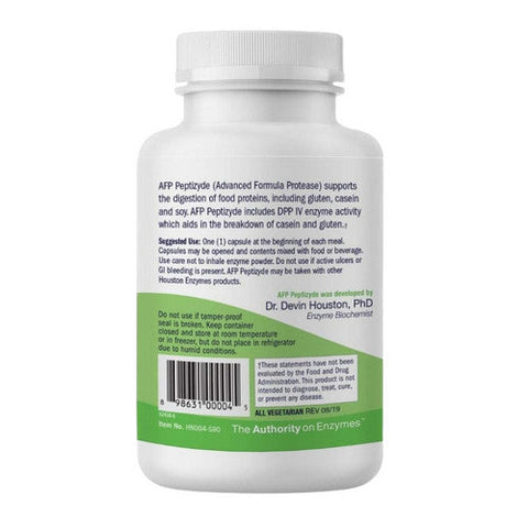 Houston Enzymes, AFP Peptizyde, 180 Caps Houston Enzymes