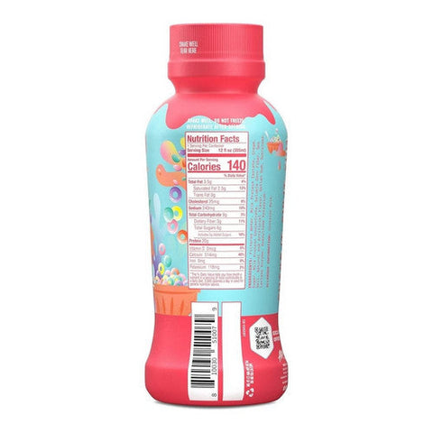 JST WRK Energy, Fit Shakes Fruity Cereal, 12 Oz (12 Count) JST WRK Energy