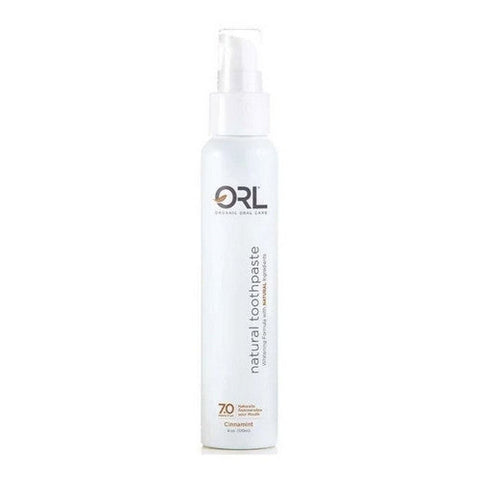 ORL, Cinnamint Fluoride Free Toothpaste With Hydroxyapatite, 4 Oz ORL