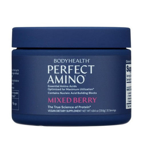 Bodyhealth, Perfect Amino Powder Mixed Berry, 4.64 Oz Bodyhealth