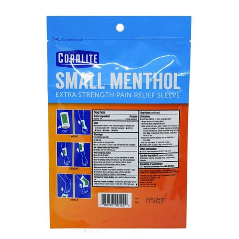 Coralite, Extra Stregth Menthol Pain Relief Sleeve, 1 Count Coralite