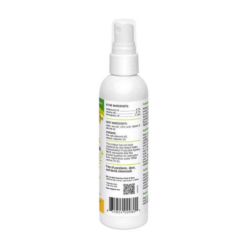 North American Herb & Spice, Bug X Tick And Mosquito Repellent Lemongrass, 4 Oz North American Herb & Spice