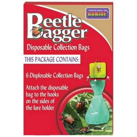 Bonide, Bonide Beetle Bagger Disposable Bags, 6 Pack Bonide