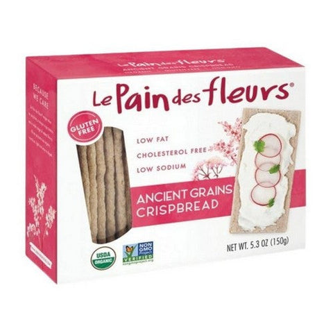 Le Pain, Organic Ancient Grain Crispbread, 5.3 Oz (Case Of 6) Le Pain