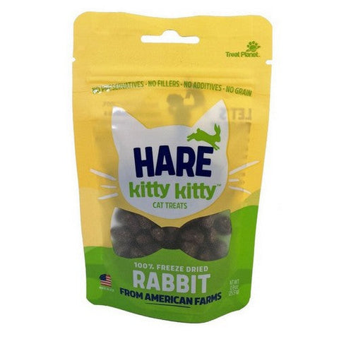 Etta Says!, Etta Says! Kitty Kitty 100% Freeze Dried Cat Treat, 1 Each / 0.9 Oz / Rabbit Etta Says!