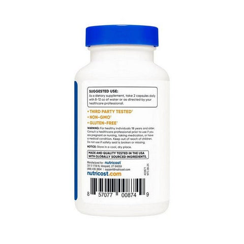 Nutricost, Mucuna Pruriens Capsules, 800 Mg, 120 Count Nutricost