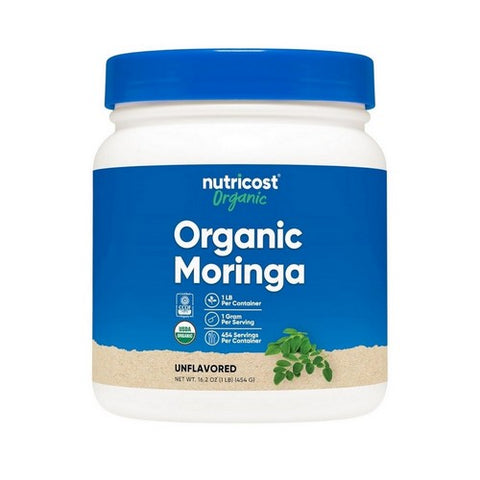 Nutricost, Organic Moringa Powder, 1 Lb Nutricost