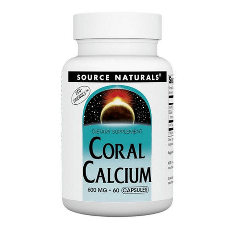 Source Naturals, Coral Calcium, 60 Caps Source Naturals