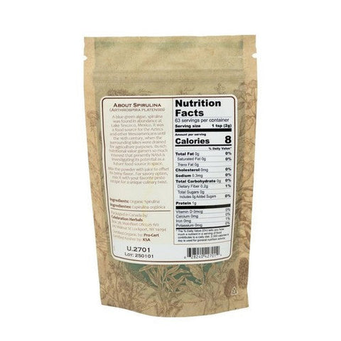 Celebration Herbals, Organic Spirulina Powder, 16 Oz Celebration Herbals