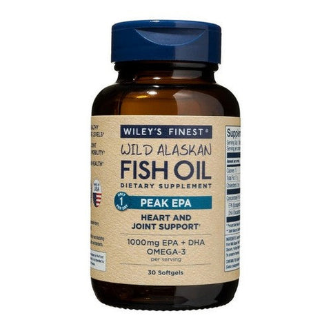 Wiley Wallaby, Wild Alaskan Fish Oil Peak EPA, 30 Softgels