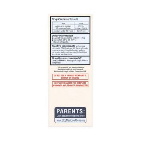 Foster And Thrive, Tussin Dm, 4 Oz