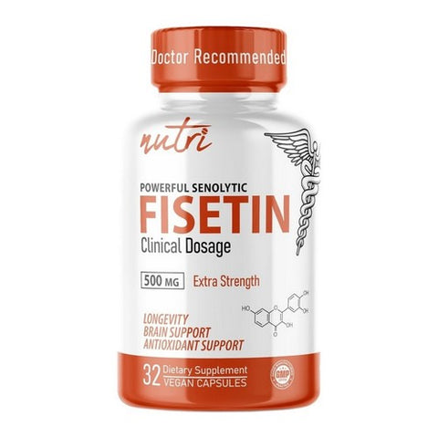 SenoFi Fisetin 32 Vegan Capsules by Nature's Fusions
