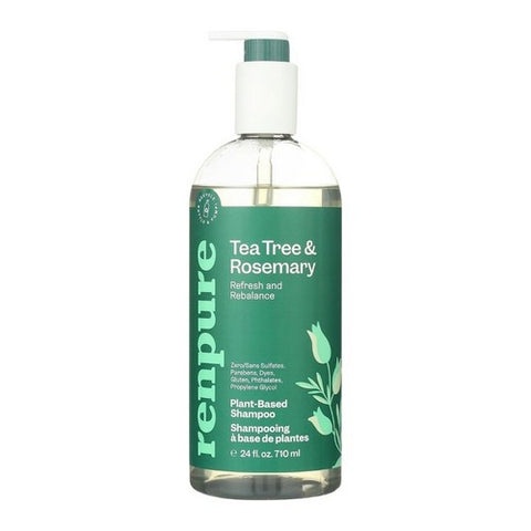 Plant Based Tea Tree And Rosemary Shampoo 24 Oz by Renpure