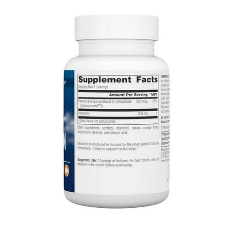 Source Naturals, Sleep Science Melatonin Orange, 2.5 Mg, 240 Lozenges