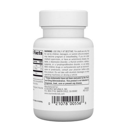 Source Naturals, Sleep Science Melatonin, 5 Mg, 60 Tabs