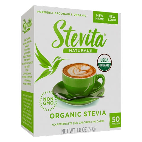 Stevia Spoonable Packets 50pk by Stevita