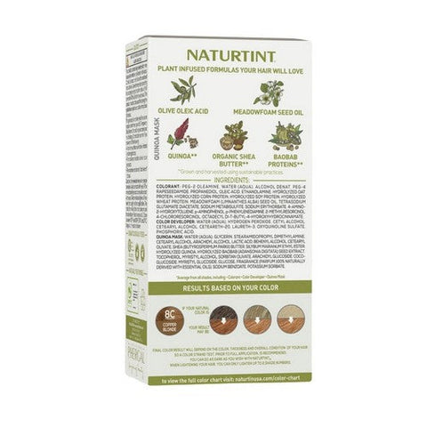 Naturtint, Permanent Hair Color 8C Copper Blonde, 5.07 Oz Naturtint