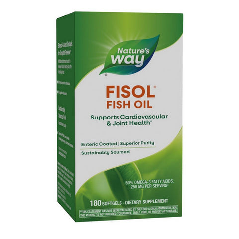 Fisol Fish Oil 180 Softgels by Nature's Way