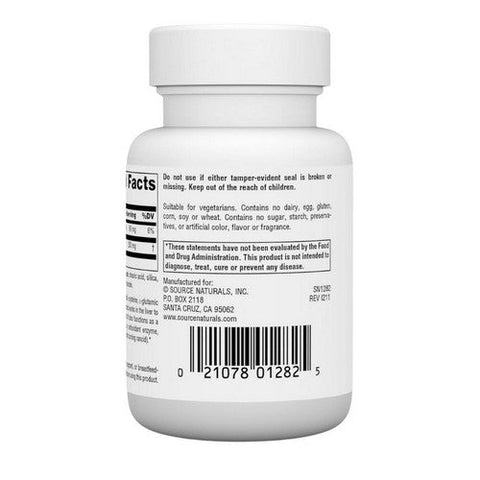 Source Naturals, Reduced Glutathione, 250 mg, 30 Tabs Source Naturals