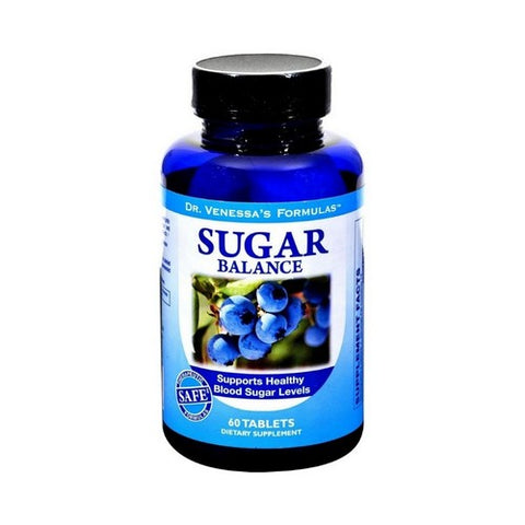 Dr. Venessa's Formulas, Sugar Balance Support, 60 Tab