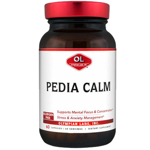 Olympian Labs, Pedia Calm, 60 caps Olympian Labs