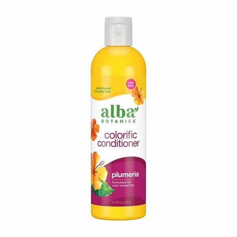 Alba Botanica, Colorific Conditioner Hair Plumeria, 12 Oz Alba Botanica