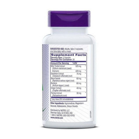 Natrol, Milk Thistle Advantage, 525 Mg, 60 Caps Natrol