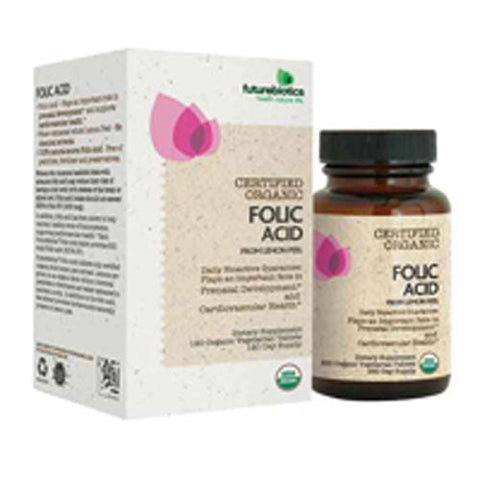 Futurebiotics, Organic Folic Acid, 120 vegi tabs Futurebiotics