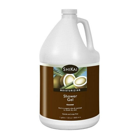 Shikai, Moisturizing Shower Gel Coconut, Coconut 1 Gallon Shikai