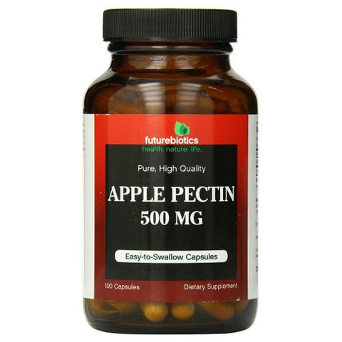 Futurebiotics, Apple Pectin, 500 MG, 100 CAPS Futurebiotics