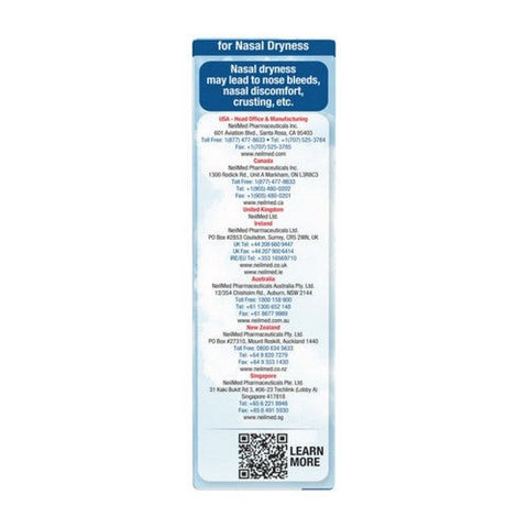 Neilmed, Nasogel For Dry Noses, 1 oz Neilmed