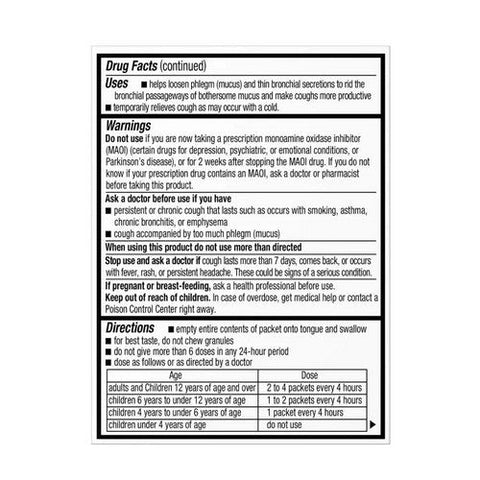Mucinex, Children'S Cough Mini-Melts Packets Orange Creme, 12 Packets