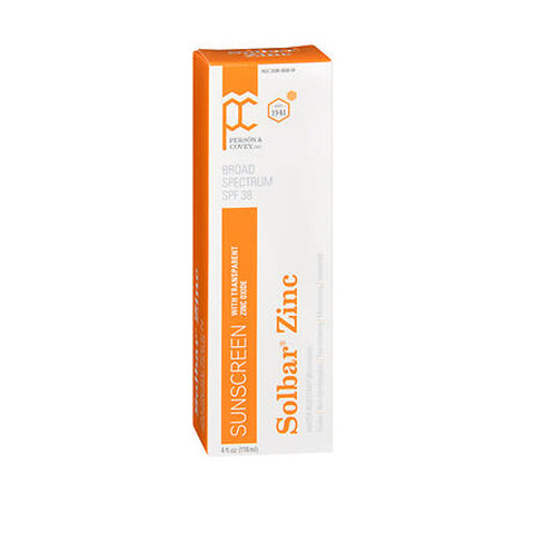 Solbar, Zinc Sunscreen Spf 38, 4 Oz Solbar